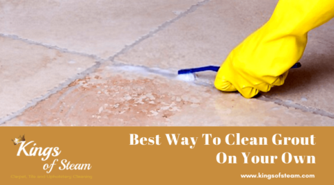 Best Way To Clean Grout On Your Own | Kings Of Steam Castle Rock