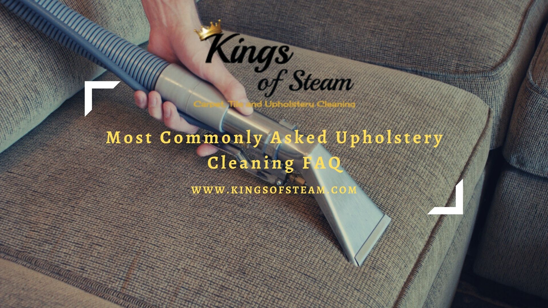 Most Commonly Asked Upholstery Cleaning FAQ