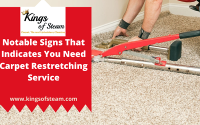 Notable Signs That Indicates You Need Carpet Restretching Service