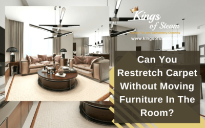 Can You Restretch Carpet Without Moving Furniture In The Room?