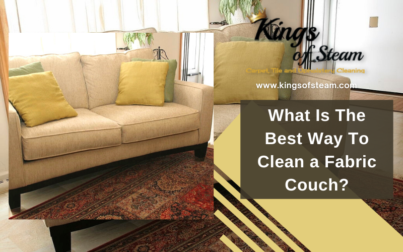Way To Clean a Fabric Couch