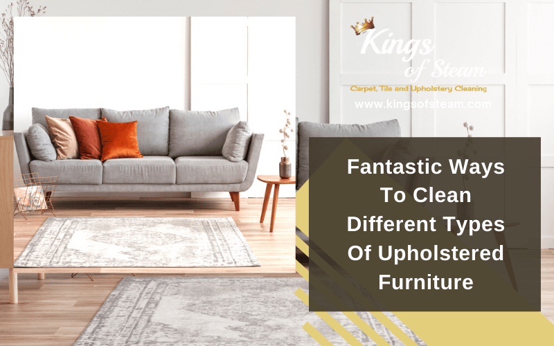 Ways To Clean Different Types Of Upholstered Furniture | CO