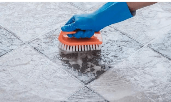 Scrubbing Tile