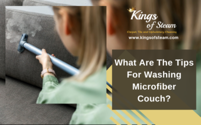 What Are The Tips For Washing Microfiber Couch?
