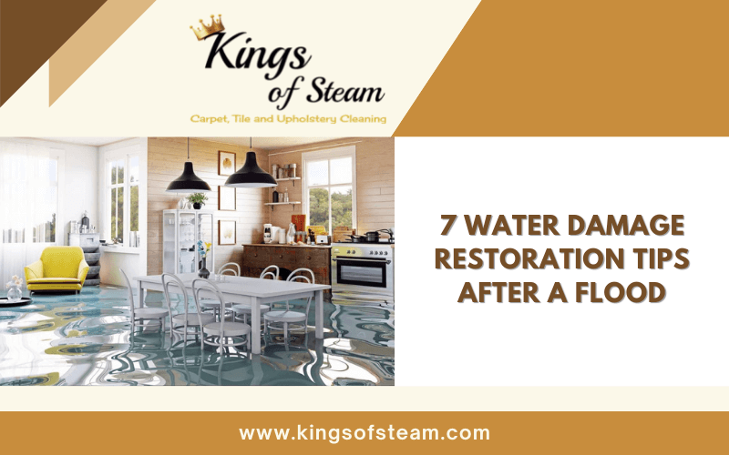 7 Water Damage Restoration Tips After A Flood