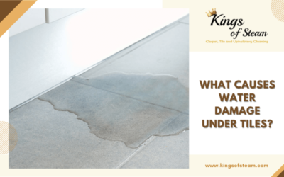 What Causes Water Damage Under Tiles?