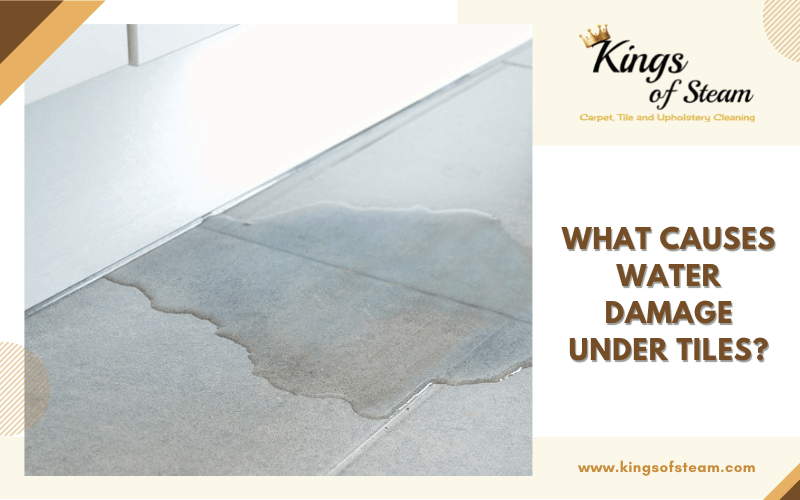 What Causes Water Damage Under Tiles_