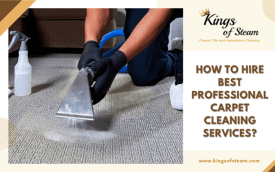 How To Hire Best Professional Carpet Cleaning Services?