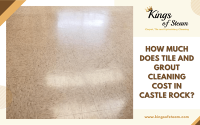How Much Does Tile and Grout Cleaning Cost in Castle Rock?
